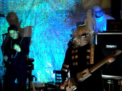 DJ Dazed of DREAMDAZE, Cybernaut and Jay-Ro perform as Velva at Leadway in Chicago