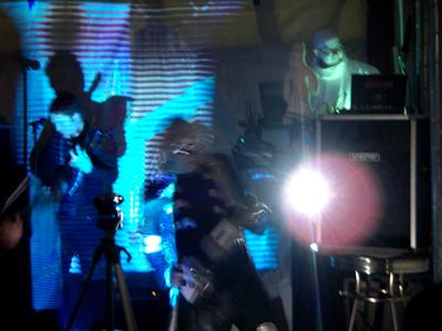 DJ Dazed of DREAMDAZE, Cybernaut and Jay-Ro perform as Velva at Leadway in Chicago